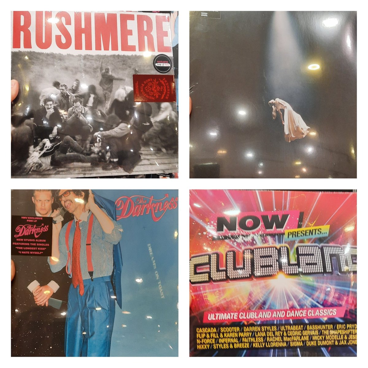It's New Music Release Day....

Some of the album's out today!!

#TheDarkness #NowClubland #mumfordandsons #ariannagrande #NewMusic #hmvforthefans