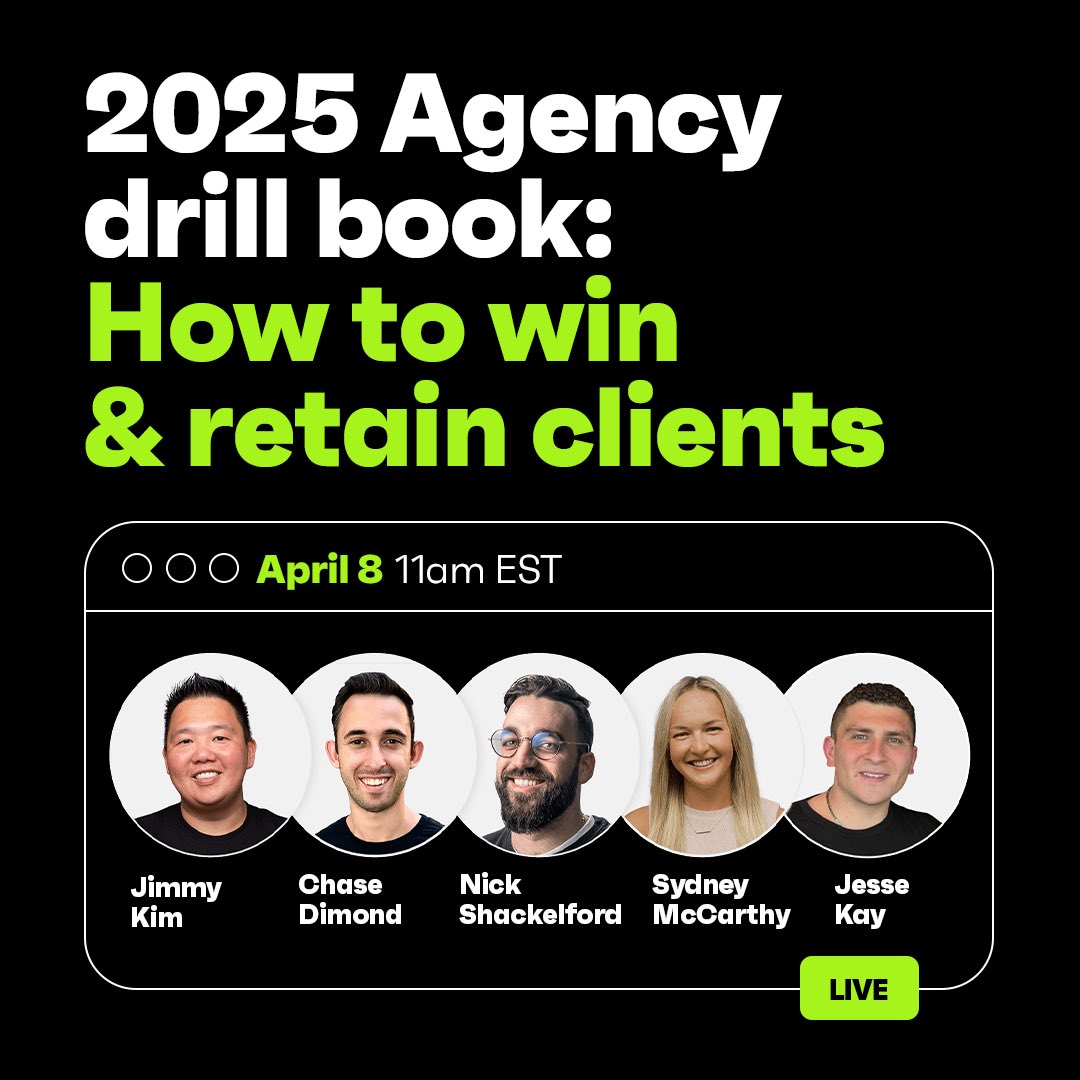 Very excited to join <a href="/yojimmykim/">Jimmy Kim</a>, <a href="/ecomchasedimond/">Chase Dimond | Email Marketing Nerd 📧</a>, <a href="/iamshackelford/">Nick Shackelford 🦾</a>, and team <a href="/omnisend/">Omnisend</a> for this webinar on April 8th. If you want to register, lmk below and I'll dm the link!