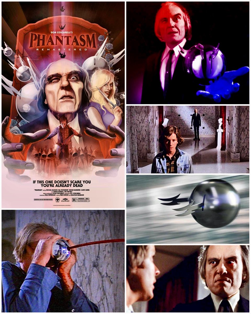 On March 28, 1979, ‘Phantasm’ arrived in U.S. theaters—and delivered a surreal, dimension-warping nightmare that horror fans had never seen before. 😈🪩

Don Coscarelli’s cult classic gave us the iconic Tall Man, flying silver spheres, and a dreamlike descent into fear that