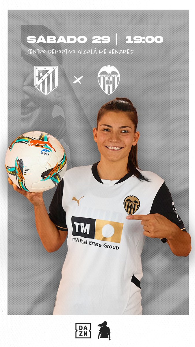 ⚽️ MATCHDAY ⚽️

🆚  <a href="/AtletiFemenino/">Atlético de Madrid Femenino</a>
🕛 19:00 h
🏟️ Centro Deportivo Alcalá de Henares
📺 <a href="/DAZN_ES/">DAZN España</a>

¡Vamos a pelear hasta el final, seguimos la racha! 😉 ¡Amuuunt 
🦇

#ADNVCF | #AtléticoVCFfem