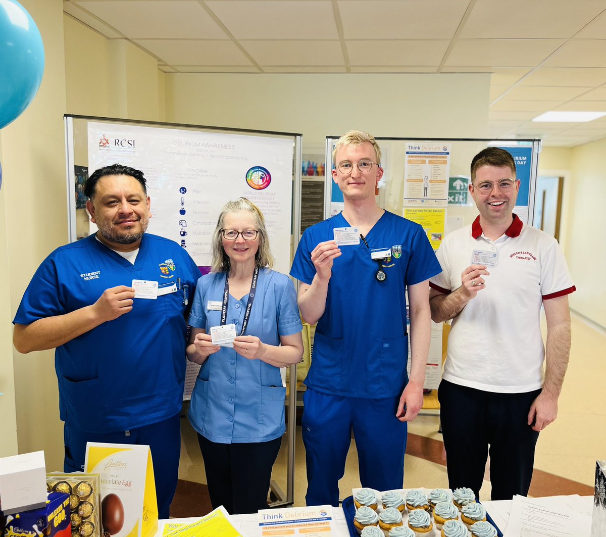 IOHClontarf's tweet image. Launching a Delirium Recognition Assessment Too for all staff to wear on their lanyard. It’s so important to raise awareness about delirium and its impact on patients, families and healthcare system . #WorldDeliriumAwarenessDay  #ThinkDelirium