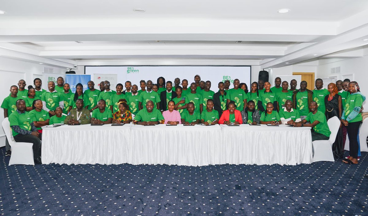 🎉 Celebrating the journey of #BeGreenAfrica entrepreneurs in Kenya  

Young entrepreneurs who successfully pitched their ideas are on track to develop businesses that turn waste into value, while addressing environmental concerns and unemployment.