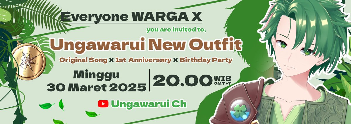 jangan lupa minggu ini ya 😋

📷 Debut: youtube.com/live/N-J0x6u0o…
📷 Date: Minggu, 30 Maret 2025 
📷 Time: 20:00 WIB/ 08.00 PM (GMT +7)
 GFORM: docs.google.com/forms/d/e/1FAI… akan dibaca pada tanggal 4 April 2025