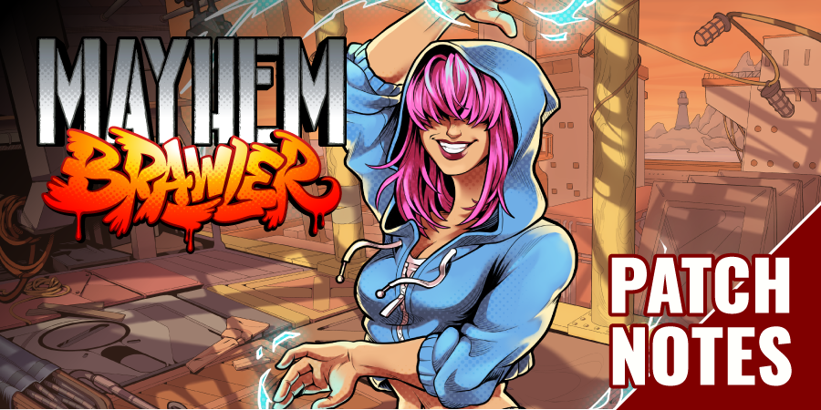 Gather around, Brawlers! 🥊

Thanks for the massive love during our Daily Deal! A fresh Mayhem Brawler v2.3.1 update is live on Steam, addressing your feedback and squashing some pesky bugs.

Check the details here:
store.steampowered.com/news/app/13067…