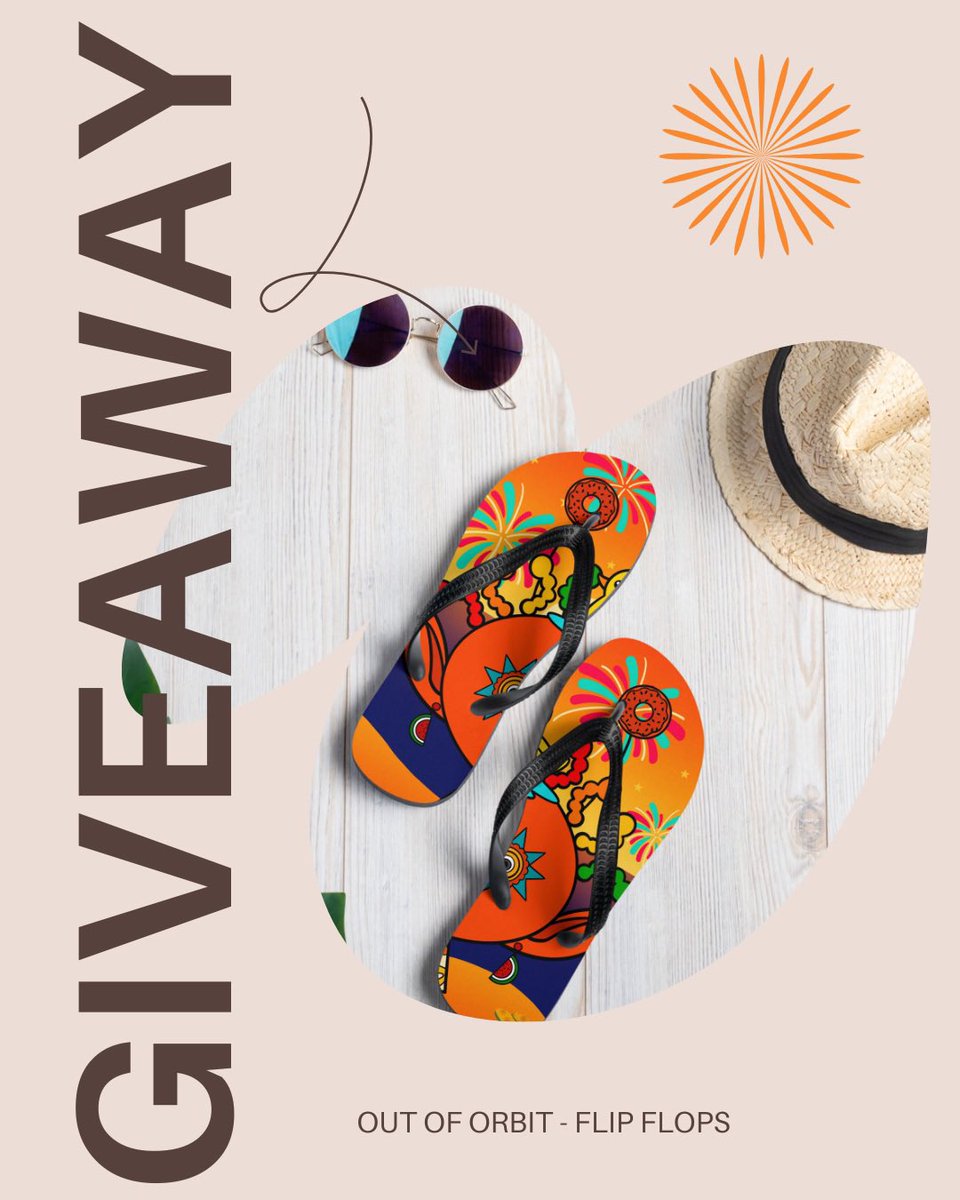 🚀Collector-Exclusive Physical Giveaway!🚀

In addition to our ongoing social media giveaway, we're launching a special physical merch giveaway exclusively for all Out of Orbit collectors!🎉

🎁 Prizes: Limited-edition Out of Orbit flip-flops featuring original artwork!

👾 Who