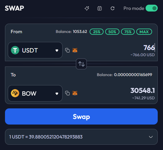 archerswapcore's tweet photo. #RobinSwap striving for the best price for @Coredao_Org community https://t.co/fcTQnAXCiw