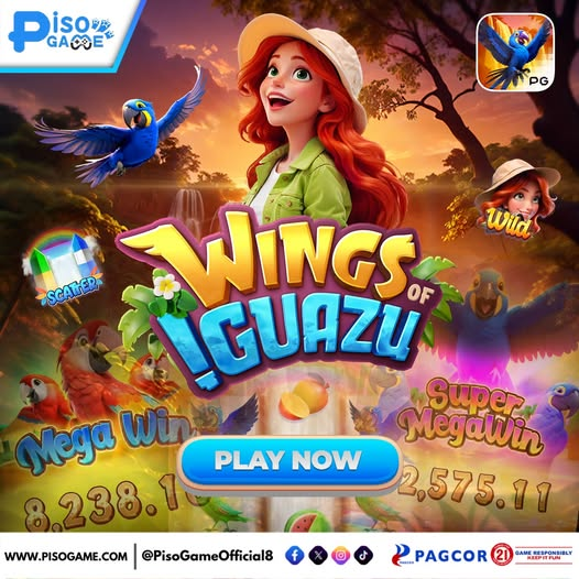 piso_game's tweet photo. ๐ท๐ท Lipad na sa panalong adventure! ๐ท๐ท
๐ท WINGS OF IGUAZU ๐ท โ Hatid ang Mega Win at Super Megawin na siguradong ikakatuwa mo! ๐ท๐ท
๐ท Huwag palampasin ang pagkakataong manalo ng malaki!
๐ท Laro na! ๐ท https://t.co/zBVo2NXuRq
#PisoGame #WingsOfIguazu #BigWin #MegaWin #SuperMegawin #PlayNow
