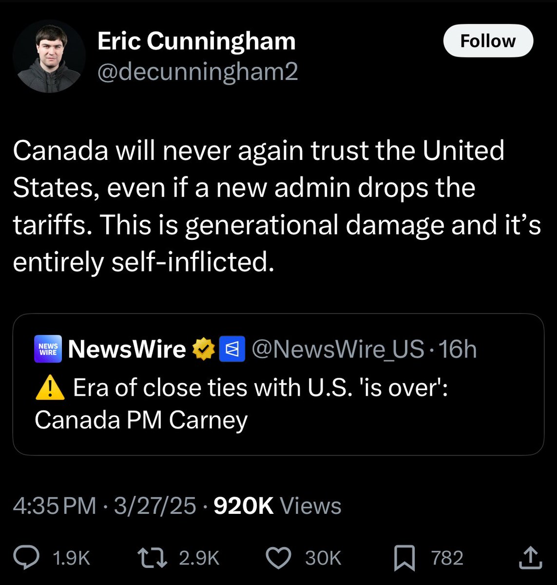 iAnonPatriot's tweet image. Canadians acting like they’re some superpower country… 

We DON.’T care about Canada. 💀