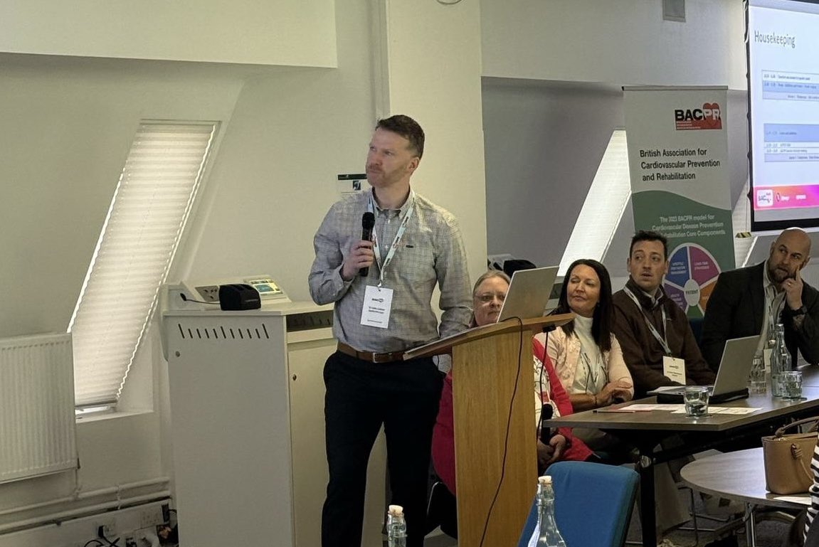 Some of our committee and members are at <a href="/bacpr/">BACPR</a> #EPG2025 today. Enjoying a fab morning of learning so far 🫀🏋️‍♀️🚶🏽‍♂️‍➡️