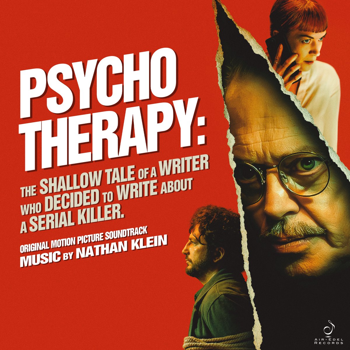 AirEdelRecords's tweet photo. Nathan Klein's soundtrack for 'Psycho Therapy: The Shallow Tale of a Writer Who Decided to Writer About a Serial Killer' releases today on Air-Edel Records across all digital platforms. 

🔗 Listen here: https://t.co/OdApxqEz6m https://t.co/U5LxVCmhBq