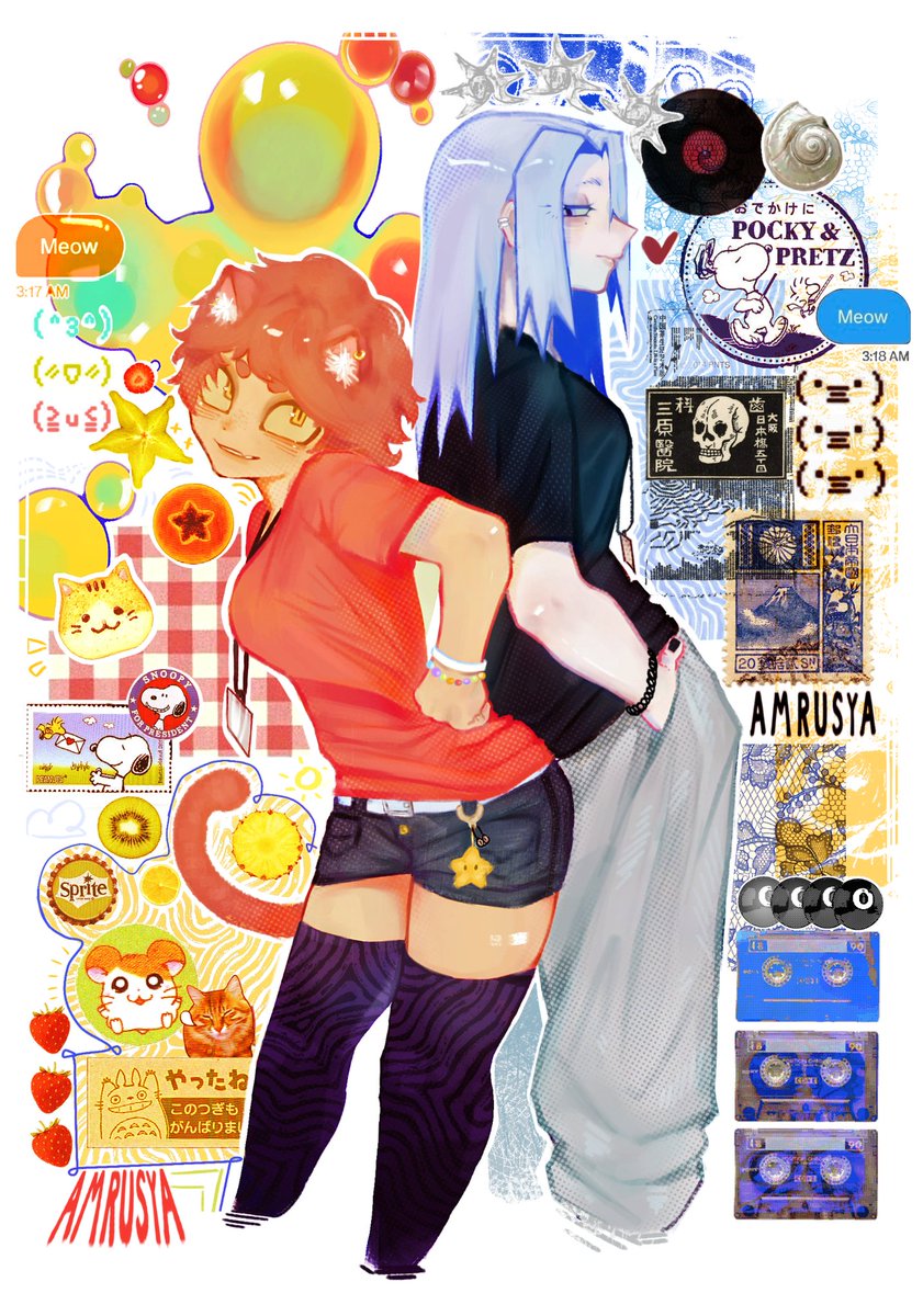 amruuusya's tweet image. fem #silvercat