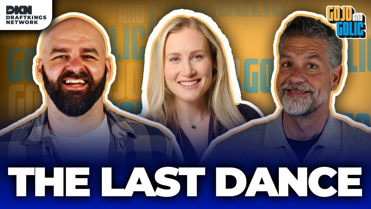 GoJo and Golic: THE LAST DANCE
- Thursday’s Sweet Sixteen Results 🏀
- Shedeur’s landing spot? 🏈
- <a href="/brandonjnewman_/">Brandon</a> stops by to catch up with the Golics! 🎙️
- The Final Episode of Gojo and Golic on <a href="/DKNetwork/">DraftKings Network</a> : Thank you all for the memories 🙏

📺: youtube.com/watch?v=fe1vzd…