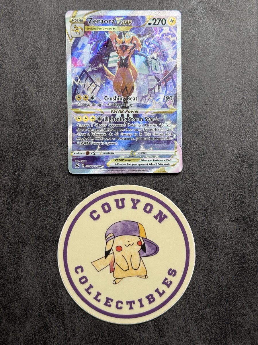 Miguel B (@newagemiguel) on Twitter photo Crown Zenith giveaway 🫶🏼
To enter-
🔹 Like & Retweet
🔹 Follow <a href="/CouyonCollect/">Couyon Collectibles</a>
Ends 4/4. Worldwide ➿ Crown Zenith giveaway 🫶🏼
To enter-
🔹 Like & Retweet
🔹 Follow <a href="/CouyonCollect/">Couyon Collectibles</a>
Ends 4/4. Worldwide ➿