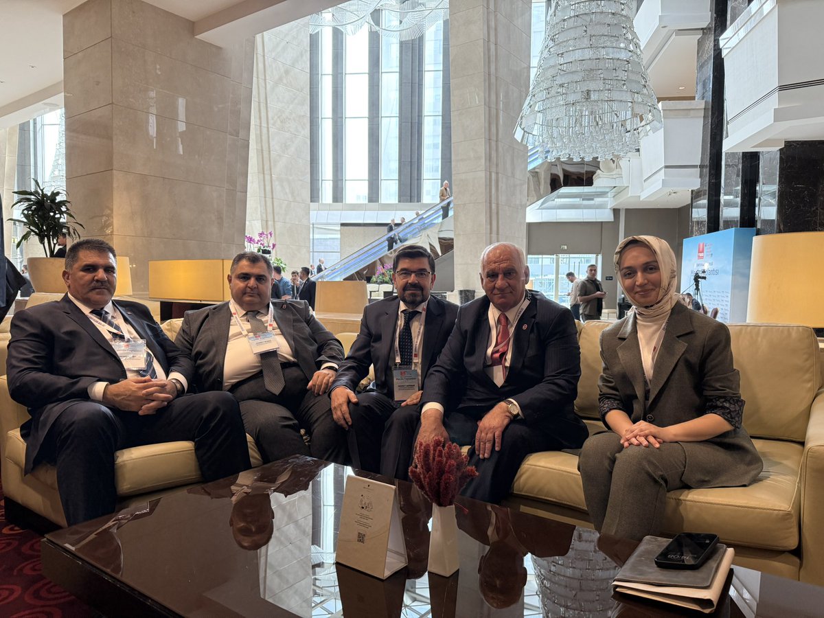Türkiye Belediyeler Birliği Başkan Vekilliği seçimi için Ankara’dayız.

Mehmet Beşen 
Fatih Yıldız
Selim Cüce
Mehmet Karaca
Harun Karabulut