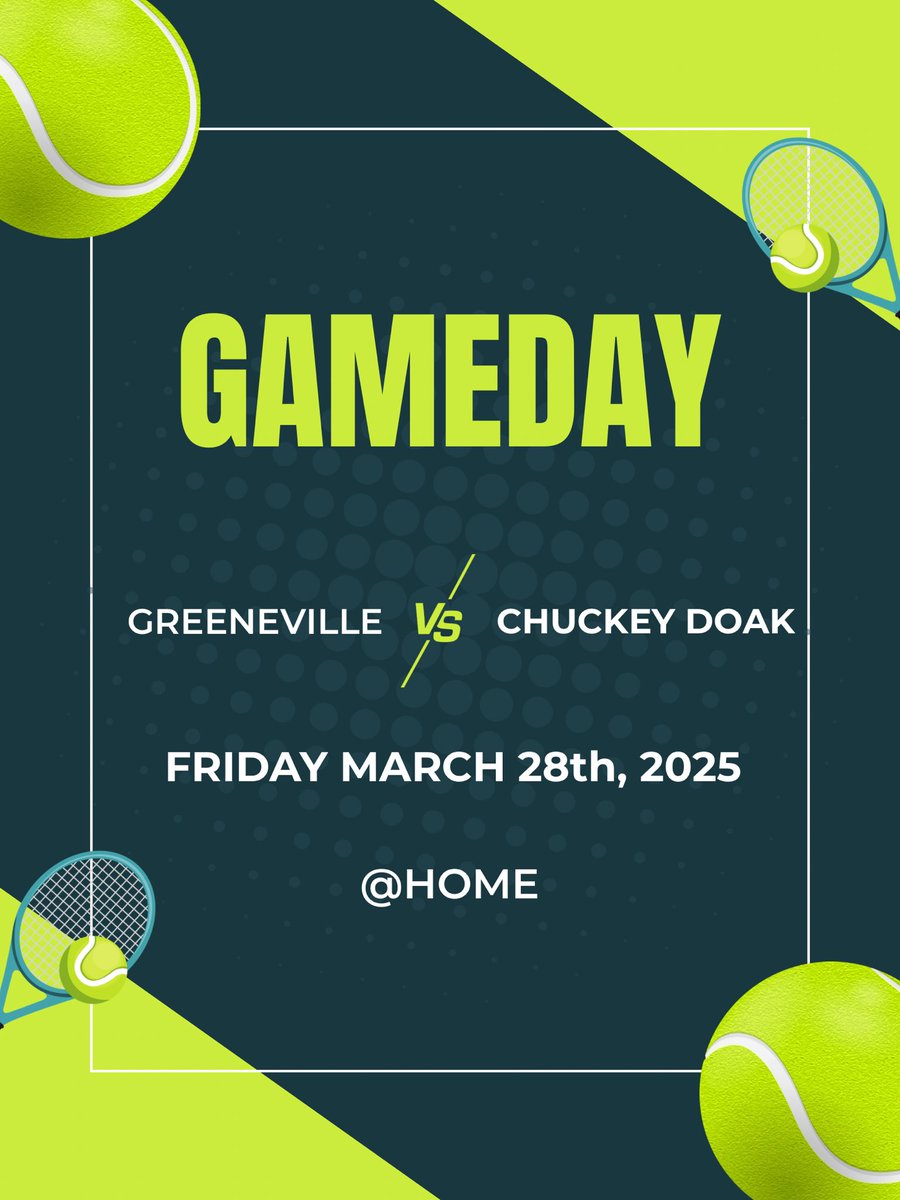 GHS Tennis (@ghsdevilstennis) on Twitter photo Game Day! GHS vs. Chuckey Doak @ 4pm! <a href="/Tate_Russell/">Tate Russell</a> <a href="/WGRVnews/">Radio Greeneville</a> <a href="/GreeneSunSports/">Greeneville Sun Sports</a> Game Day! GHS vs. Chuckey Doak @ 4pm! <a href="/Tate_Russell/">Tate Russell</a> <a href="/WGRVnews/">Radio Greeneville</a> <a href="/GreeneSunSports/">Greeneville Sun Sports</a>