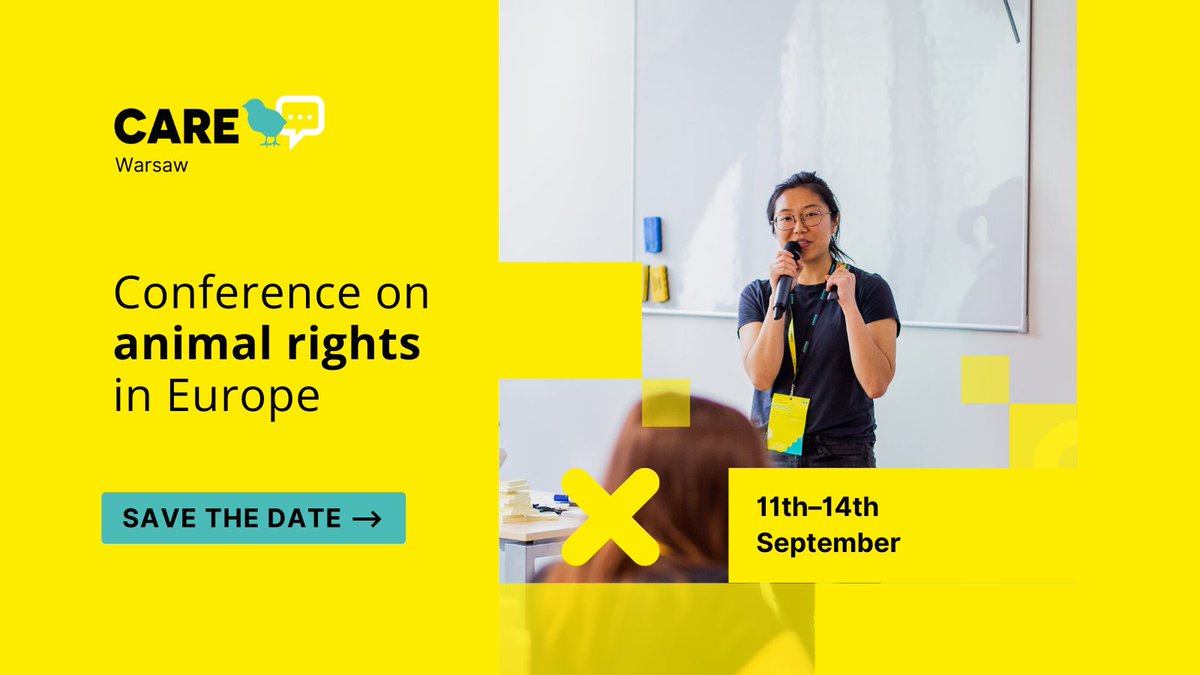 Conference on Animal Rights in Europe tweet media