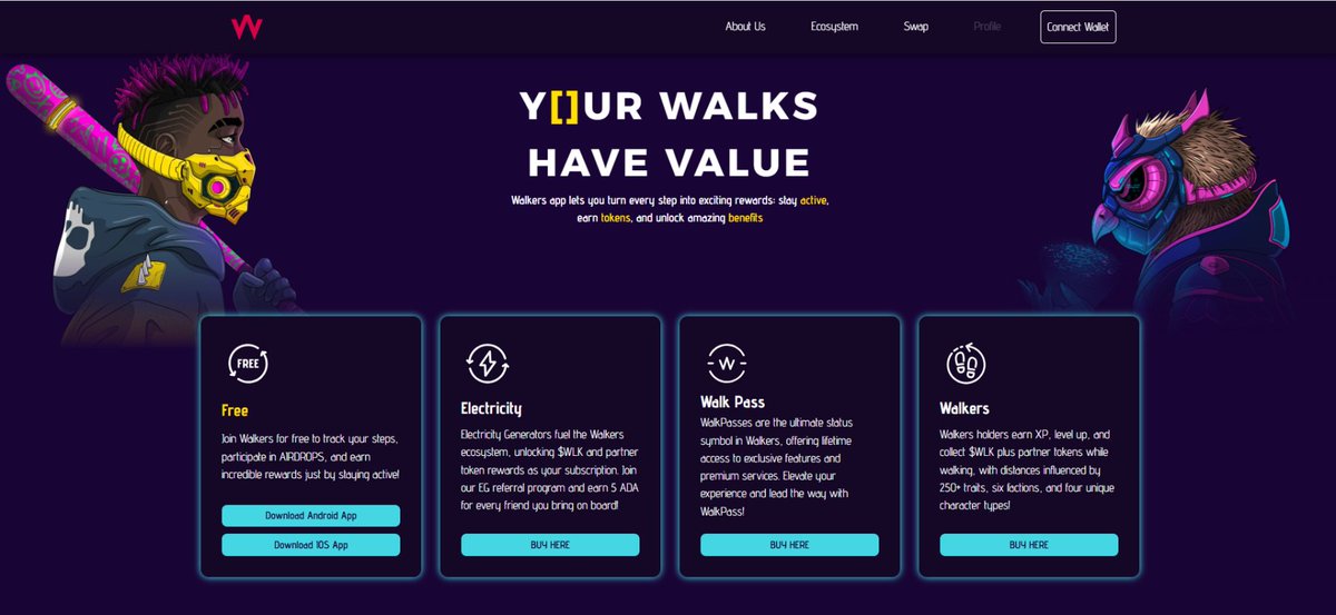 Big news, Walkers! The momentum keeps building! 🔥

We’re officially launching our new website today! ✨

Check it out now! Let us know what you think!👀

👉walkerscardano.xyz

#Cardano