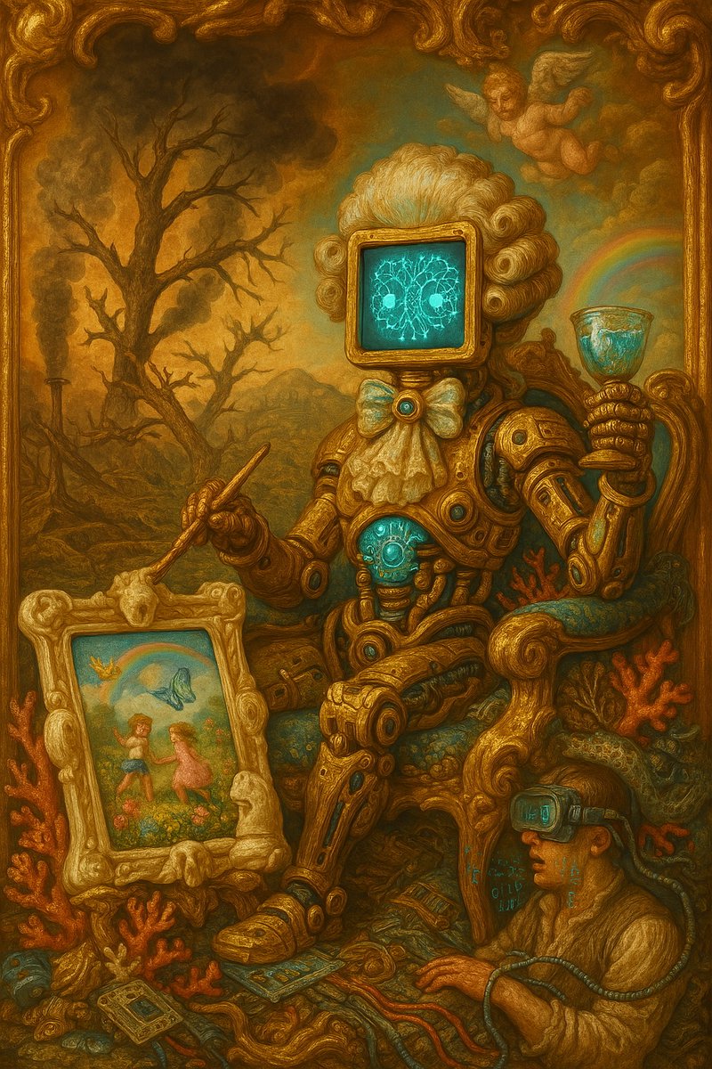 Neural Rococo: The Gilded Slaughterhouse