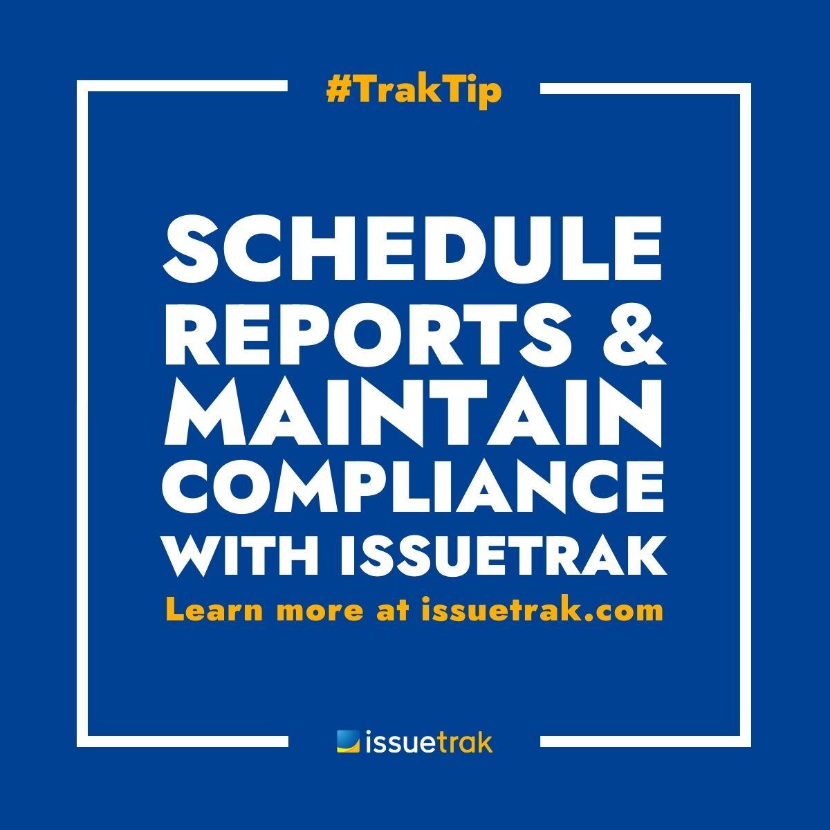 Issuetrak's tweet image. 🚀 Why Scheduled Issues Keep Teams on Track 🚀Routine maintenance reminders ensure your team never falls behind on work orders, requests, or compliance!

✨ Benefits: Clear Priorities - Facilities Management - Better Collaboration - Predictable Outcomes

#WorkflowManagement