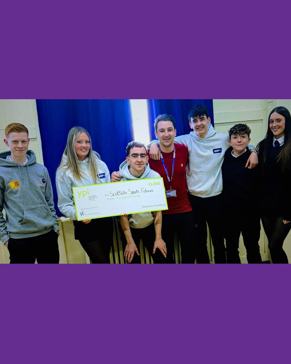 Massive shoutout to North Ayrshire’s 🌟 Young Leaders who won us £3000 through YPI! 💰🙌

We’re proud of them and can’t wait to put the money to good use supporting young people ❤️

#YPI #YoungLeaders #NorthAyrshire #SSF #YouthWork #Proud #Legends