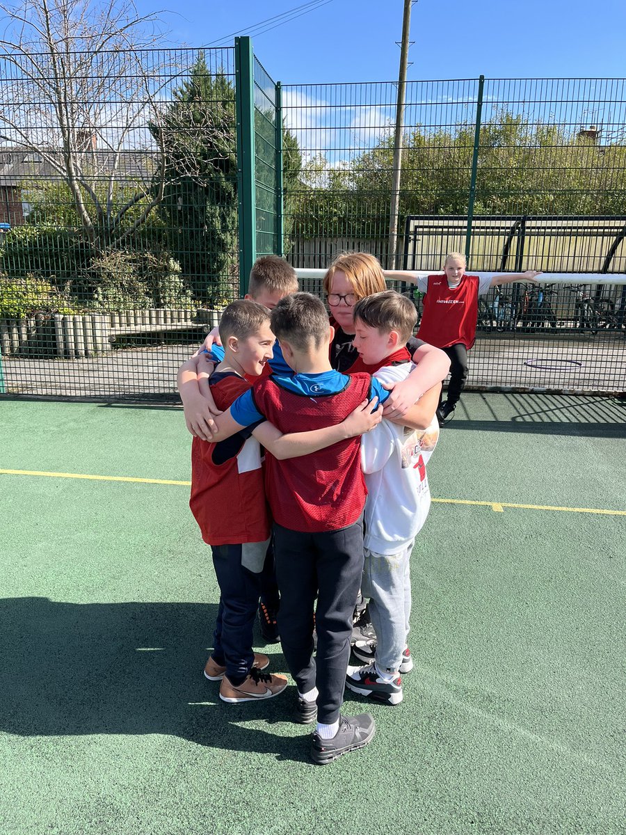 Great team spirit for our football time!