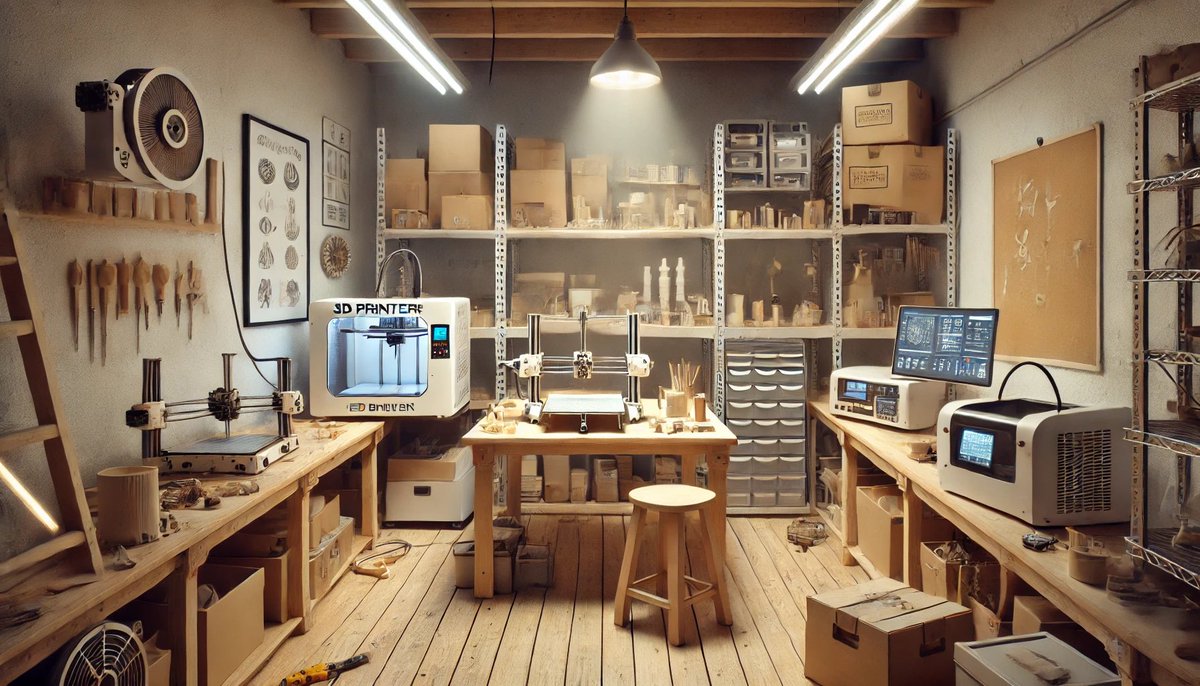 my 2 main objectives for 2025:

1. get good at cooking, my only shot at consistently good food outside home.

2. set up a mini warehouse with 3d printers, cnc routers &amp; laser cutters.

always wanted to build robots, drones &amp; rockets. not enough resources for rockets quite yet,