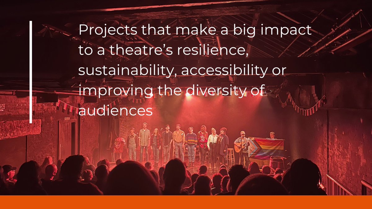 Theatres Trust (@theatrestrust) on Twitter photo 🌟 Good news 🌟
Our Small Grants Programme with <a href="/TheLinburyTrust/">The Linbury Trust</a> has reopened for applications - and the amount theatres can apply for has increased to £7.5k
Find out more theatrestrust.org.uk/smallgrants 🌟 Good news 🌟
Our Small Grants Programme with <a href="/TheLinburyTrust/">The Linbury Trust</a> has reopened for applications - and the amount theatres can apply for has increased to £7.5k
Find out more theatrestrust.org.uk/smallgrants