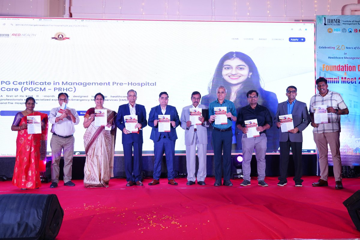 iihmrbangalore's tweet image. Introducing PRAYOJAN – Revolutionizing Healthcare Workforce Optimization!
A proud step towards transforming healthcare management!
#PRAYOJAN #HealthcareInnovation #WorkforceOptimization #IIHMRBangalore #FoundationDayLaunch