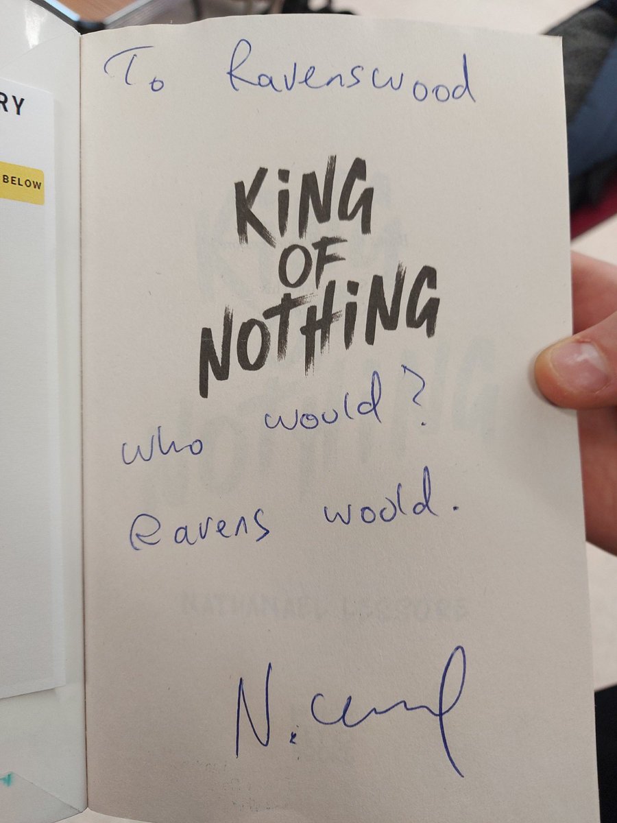 rw_school's tweet image. Recently, eight RWS 7 &amp;amp; 8 students went to Bromley Library for the Fully Booked Quiz with 7 other schools in the borough. We came third and the students also met award winning author Nathanael Lessore, who kindly signed copies of his books for them. 

🖤💚

#LearnLeadExcel