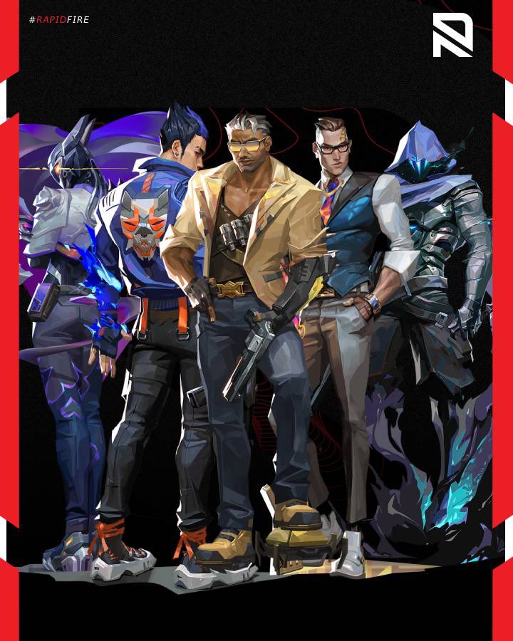 Now entering Valorant with a male team!

Introducing RaPiD Valorant!

<a href="/IgnMinty/">Minty</a> 
<a href="/AlwardyMahmood/">RaPiD HandlerOne</a> 
@ignvvs 
@Vylore_ 
<a href="/Hazz_OCE/">Hazz</a> 

Coach: <a href="/Densivlr/">Densi</a> 

#Valorant #VCT #RaPiDFire