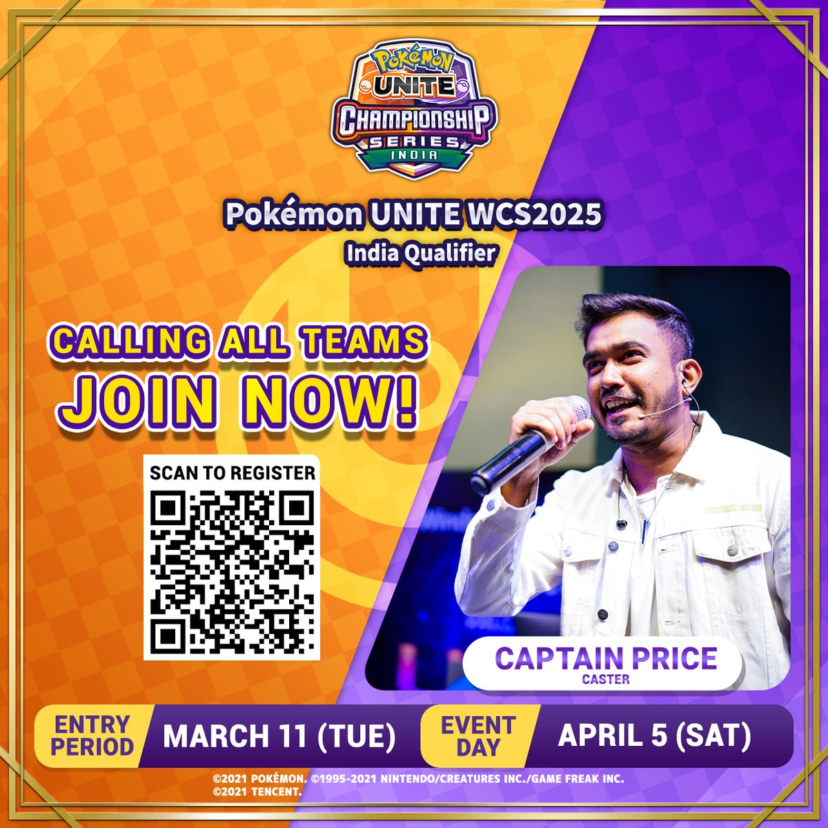 Skyesports (@skyesportsintl) on Twitter photo India’s best Pokémon UNITE teams are about to rise… will you be one of them? 🌟🔥
The 2025 WCS India Qualifiers are here, and your shot at glory starts NOW! 🏆💥 Assemble your squad, strategize, and take your first step toward the world stage.
And guess what? I, <a href="/skycaptprice/">Dhrubajyoti 'Captain Price' Das</a> India’s best Pokémon UNITE teams are about to rise… will you be one of them? 🌟🔥
The 2025 WCS India Qualifiers are here, and your shot at glory starts NOW! 🏆💥 Assemble your squad, strategize, and take your first step toward the world stage.
And guess what? I, <a href="/skycaptprice/">Dhrubajyoti 'Captain Price' Das</a>