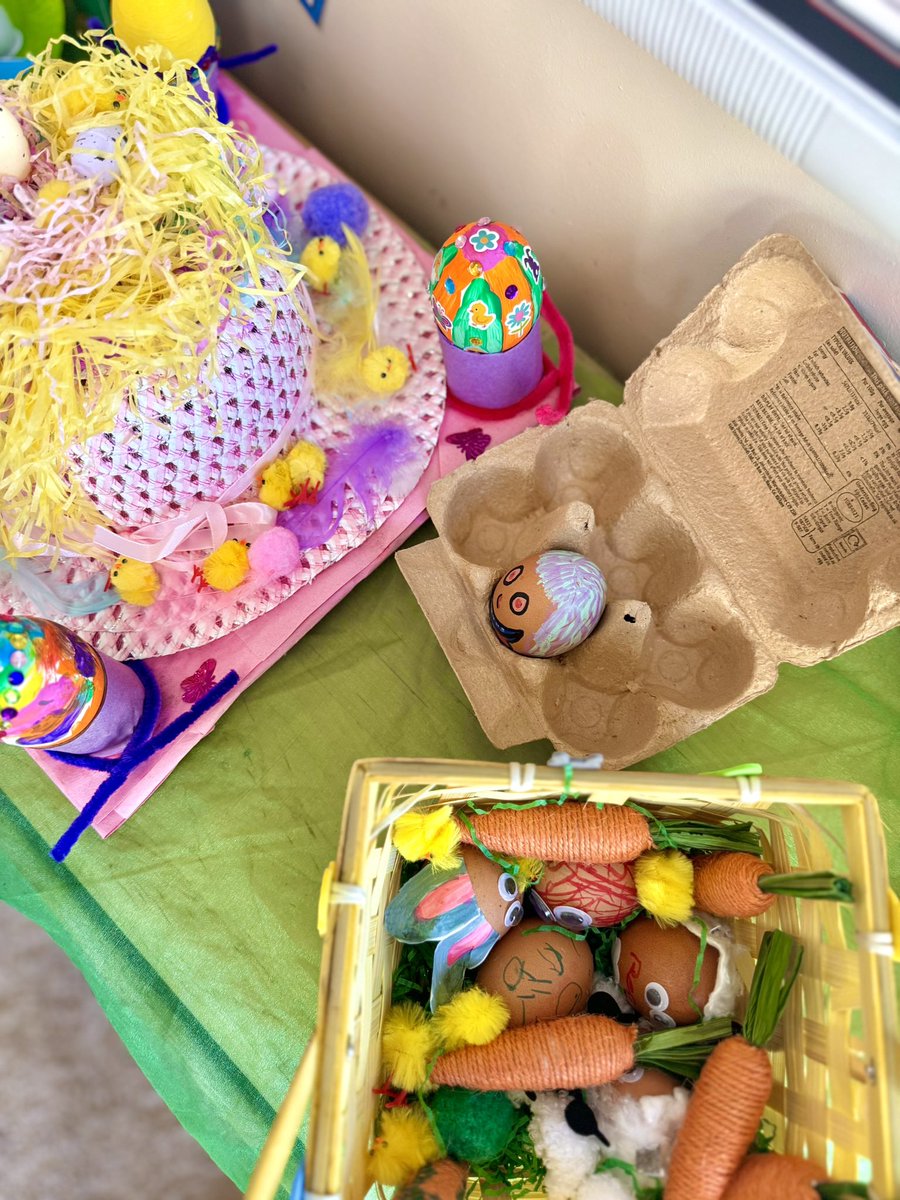 EYFSsdla's tweet image. How fabulous do FS1 eggs look?🐣🐰 @SDLPrimary @ExceedLP