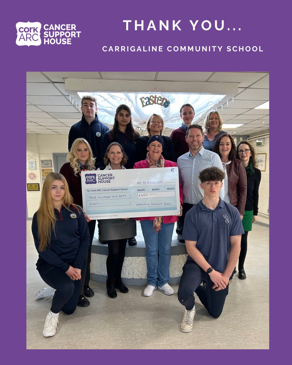 Cork ARC Cancer Support House (@corkarccancer) on Twitter photo Carrigaline Community School TY students raised a fantastic β¬450 for us with a fundraising Sausage Roll morning recently!!
If you would like to support Cork ARC please use the link below:
corkcancersupport.ie/support-us/donβ¦
<a href="/CorkARCcancer/">Cork ARC Cancer Support House</a>
#4corkarc
#corkarcfundraiser Carrigaline Community School TY students raised a fantastic β¬450 for us with a fundraising Sausage Roll morning recently!!
If you would like to support Cork ARC please use the link below:
corkcancersupport.ie/support-us/donβ¦
<a href="/CorkARCcancer/">Cork ARC Cancer Support House</a>
#4corkarc
#corkarcfundraiser