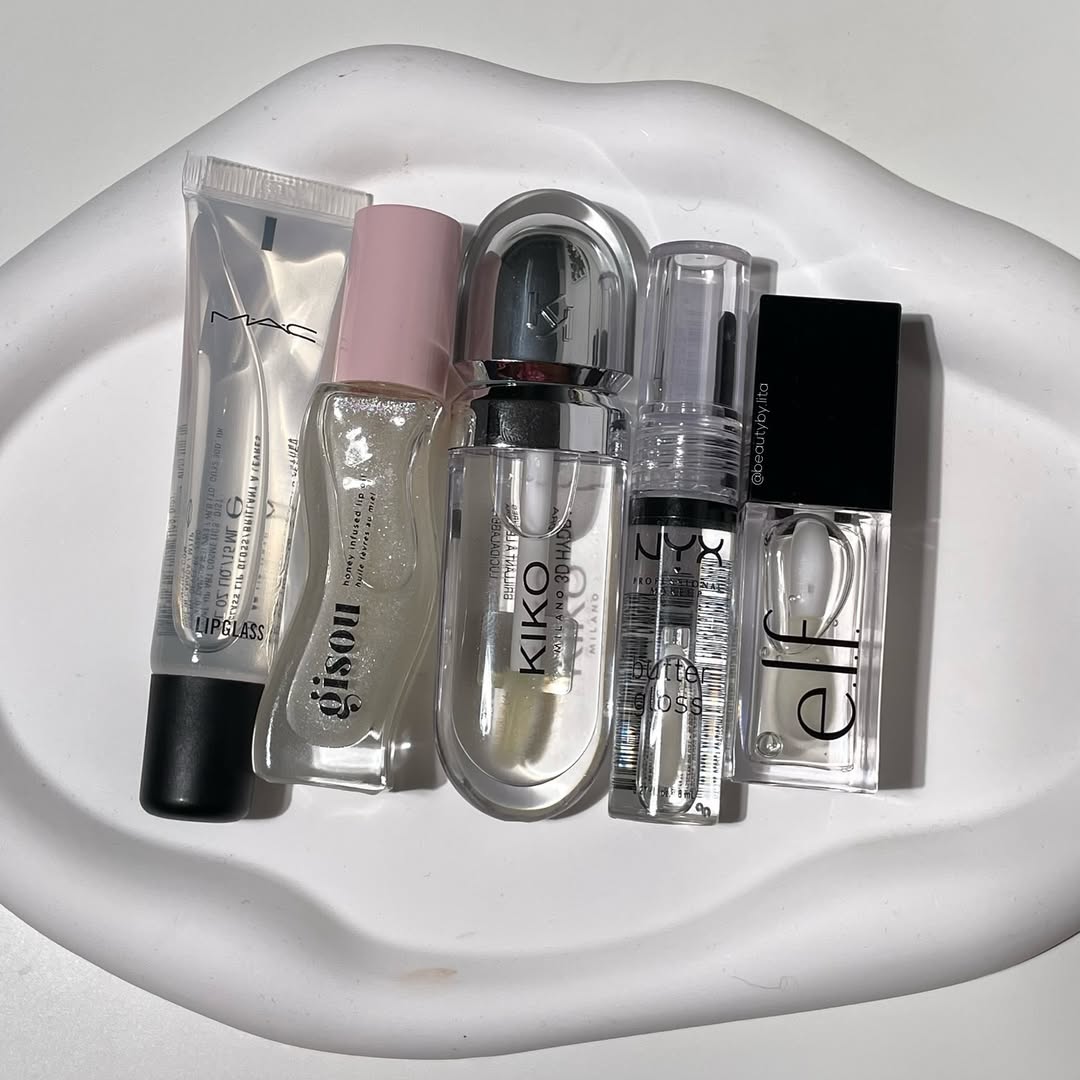 Clear glosses 🤍