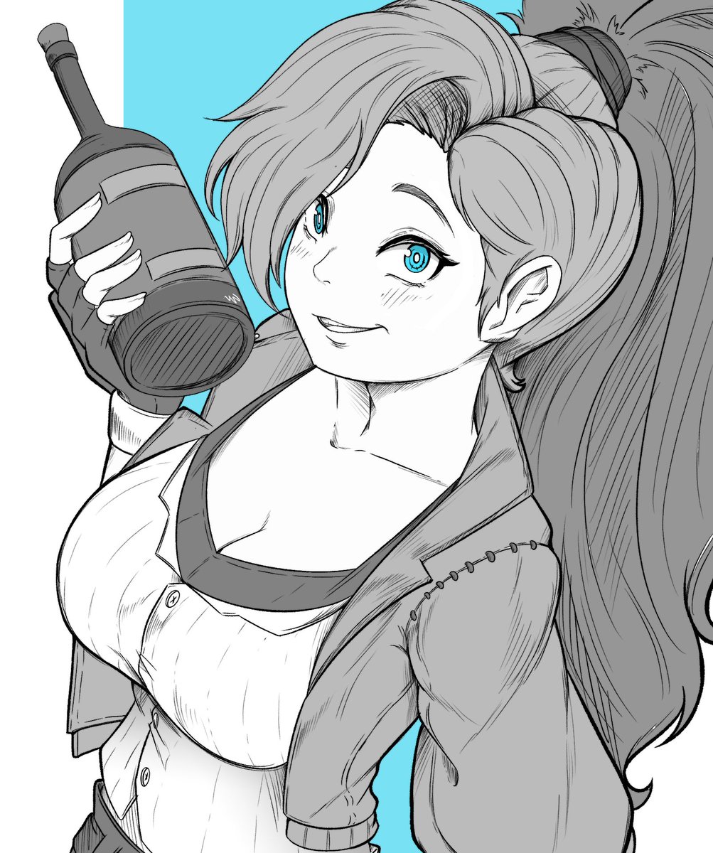 Smug_Work's tweet image. Gemma offers you a drink.
#MonsterHunterWilds  #MHWilds