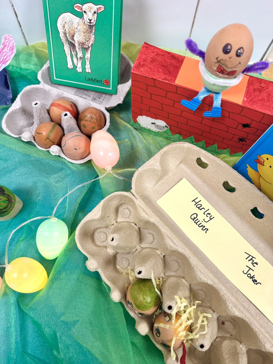 EYFSsdla's tweet image. How adorable are FS2 eggs?🐰🐣 @SDLPrimary @ExceedLP