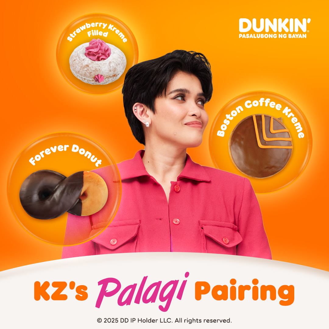 dunkinph's tweet photo. TJ and KZ’s go-to. Try these today and they might just become your new Dunkin’ faves with your Palagi. #PALAGIngDunkinPH https://t.co/3KCICgYenu