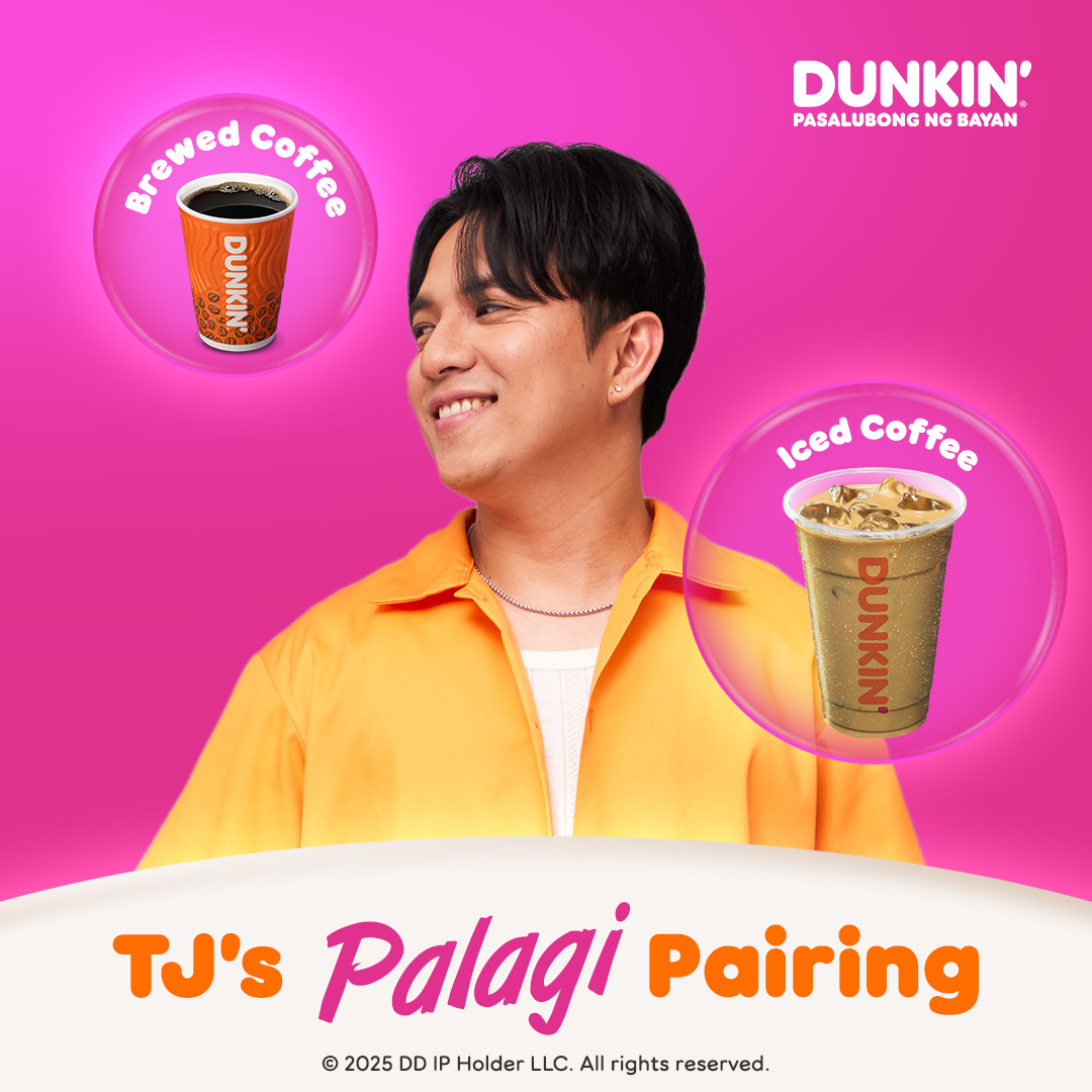 dunkinph's tweet photo. TJ and KZ’s go-to. Try these today and they might just become your new Dunkin’ faves with your Palagi. #PALAGIngDunkinPH https://t.co/3KCICgYenu