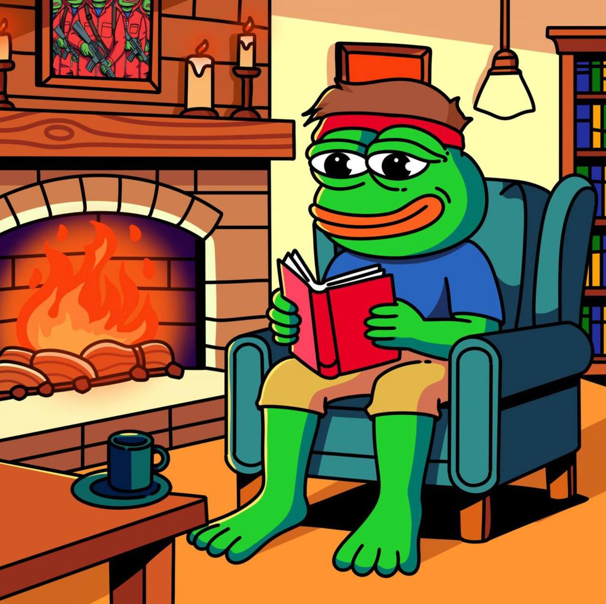 roaringpepe's tweet photo. 🚨$RPEPE GIVEAWAY POST🚨📢
"He gently pulled her panties to one side...
... to make room for the socks in her drawer.." 
hmmm..🤔🐸
Do you like reading? Giving away 200,000 $RPEPE to 3 random people who:
-Suggest a book in the comments (any book)
-Tag 2 frens who can read
-Like and Share this post
24hrs!⏳