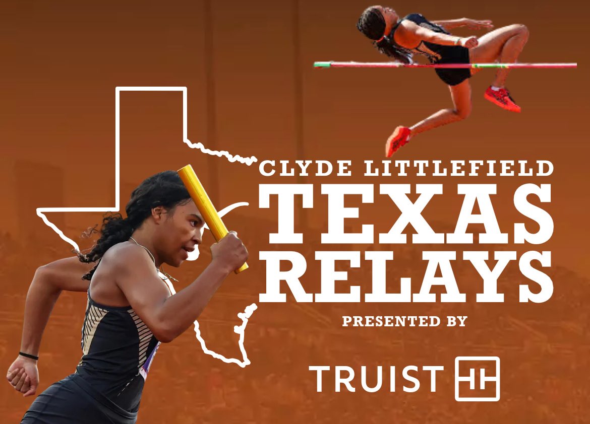 Jags competing Friday at Texas Relays🤘 
100 Meter Hurdles-Zaniah Hoskins
110 Meter Hurdles-Gannon Plummer
100 Meters-Isabelle Castillo
100 Meters-Tim Mata
4 x 200 Relay-Girls 
4 x 200 Relay-Boys 
Discus-Tanner Major
High Jump-Zaniah Hoskins
Long Jump-Johnny Beck
Boys 4 x 400