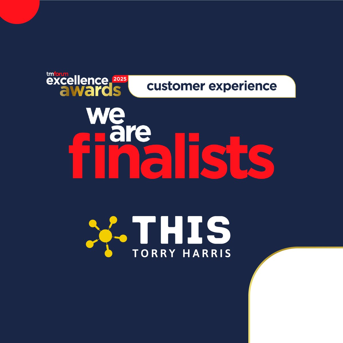 torryharris's tweet photo. Excited to be a finalist in @tmforumorg 's Excellence Awards 2025 for 'Excellence in Customer Experience'!
Proud to help @bt_uk 's EE Super App deliver a personalized, customer-first digital experience.
#TMFDigital #TMForum #ExcellenceAwards #CustomerExperience https://t.co/Qpa5OglAoo
