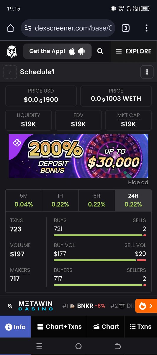 No insider, only a few believers and bump from @clankvortex 
$Schedule1
Ca : 0xb5fa4309c0304E5De41C792c716b0E1d77E0d1b6