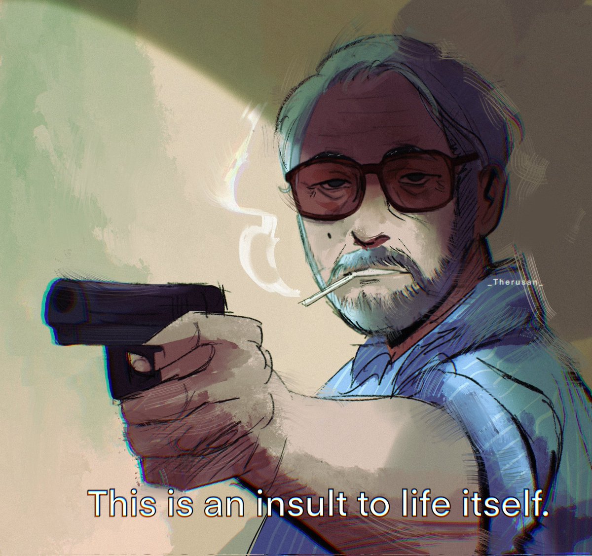 Miyazaki should have a gun.