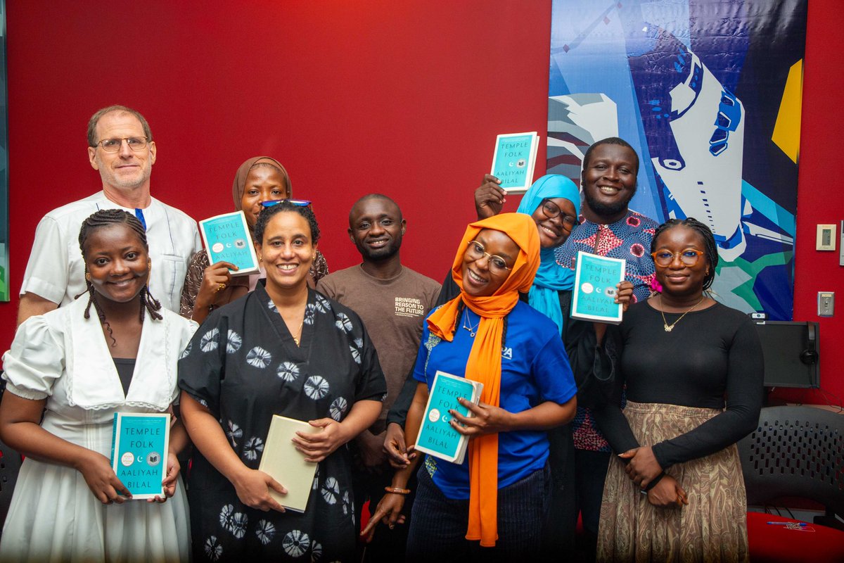 In the month of Ramadan, we had the opportunity to reflect on the lived experiences of African American Muslims through the pen of Author, Aaliyah Bilal. Temple Folk adds an often neglected identity in the African American community.  Grab a copy now! <a href="/SimonBooks/">Simon & Schuster</a> <a href="/USEmbassyGhana/">U.S. Embassy Ghana</a>
