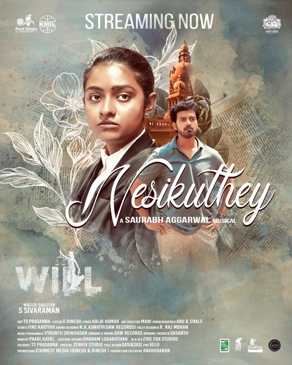 Saurabh Aggarwal (@saurabh_music22) on Twitter photo Presenting the Electrifying second single #Nesikuthey πFrom #Will Feel the magic of the music πΆ A mesmerizing treat π
Watch now
youtu.be/31K_ZPqt5q0?siβ¦
Special appearance <a href="/vikranth_offl/">Vikranth Santhosh</a>
Staring <a href="/soniya_agg/">Sonia aggarwal</a>
A <a href="/Saurabh_music22/">Saurabh Aggarwal</a> Musical
#DirSivaraman <a href="/footsteps__off/">Foot steps production</a> Presenting the Electrifying second single #Nesikuthey πFrom #Will Feel the magic of the music πΆ A mesmerizing treat π
Watch now
youtu.be/31K_ZPqt5q0?siβ¦
Special appearance <a href="/vikranth_offl/">Vikranth Santhosh</a>
Staring <a href="/soniya_agg/">Sonia aggarwal</a>
A <a href="/Saurabh_music22/">Saurabh Aggarwal</a> Musical
#DirSivaraman <a href="/footsteps__off/">Foot steps production</a>