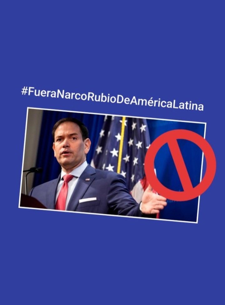 #ComandoHugoChávez
#FueraNarcoRubioDelCaribe A Venezuela no la amenaza ningún narcotraficante imbécil como tú Narco Rubio podrás entrar a la Patria de Bolívar y Chávez pero no se como iras a salir