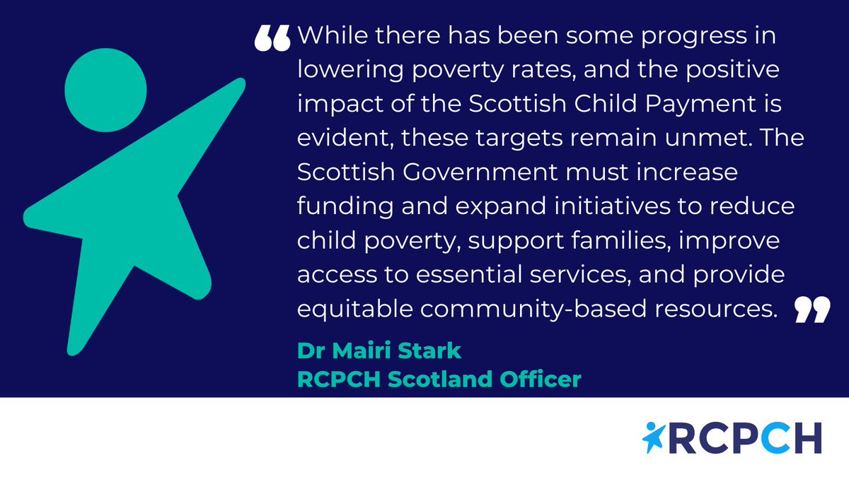 RCPCH Scotland (@rcpchscotland) on Twitter photo We have responded to the latest <a href="/scotgov/">Scottish Government</a> child poverty stats, which paint a worrying picture of poverty rates in Scotland.
Read our full response: rcpch.ac.uk/news-events/ne… We have responded to the latest <a href="/scotgov/">Scottish Government</a> child poverty stats, which paint a worrying picture of poverty rates in Scotland.
Read our full response: rcpch.ac.uk/news-events/ne…