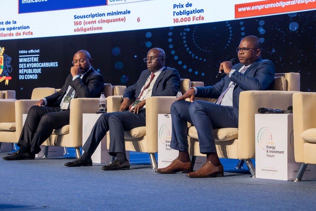 SnpcGroupe's tweet image. Le Groupe SNPC, en tant que sponsor Diamond et exposant Platinium au #CEIF2025, événement organisé sous le très-haut patronage de SEM le Président @SassouNGuesso_ du 24 au 26 mars 2025 à Brazzaville, a mis en avant des opportunités de financement majeures pour le secteur…