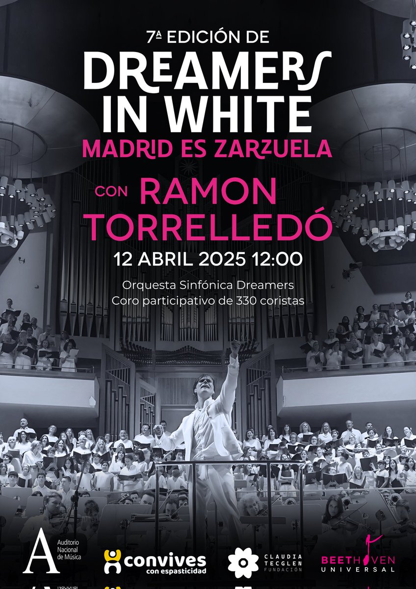 ¡No te quedes sin tu entrada!

Este 12 de abril a las 12:00, l se llena de música, solidaridad e inclusión con #DreamersInWhite.
Un concierto único en apoyo a <a href="/ConEspasticidad/">Convives con Espasticidad</a>

Compra tus entradas y forma parte del cambio!
elcorteingles.es/entradas/conci…
#CulturaInclusiva #SueñosQSuenan