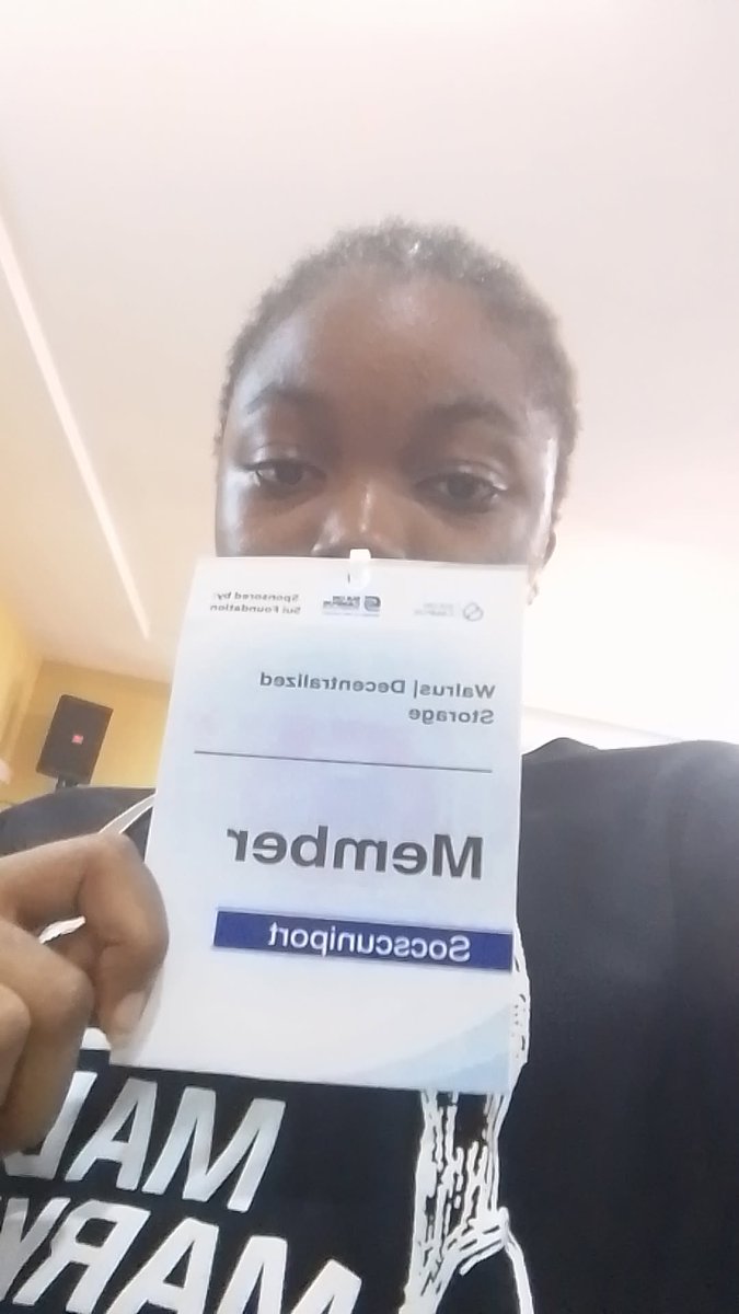 Ozelanthea's tweet photo. Live at the @SuiNetwork event on campus! 🚀 Learning how @WalrusProtocol is revolutionizing decentralized storage—scalable, secure, and built for the future of web3. #Sui #SuiOnCampus #SOCSCUNIPORT #SuiNigeria #WALRUS https://t.co/CjrrhXueWQ